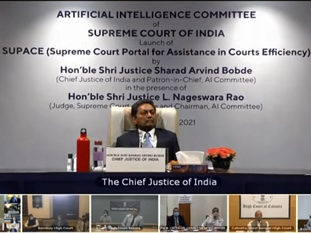 CJI SA Bobde launches Supreme Court’s first AI-driven research portal ‘SUPACE’
